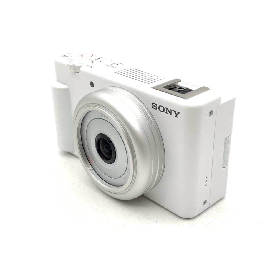 中古】 【美品】 ソニー VLOGCAM ZV-1F W ホワイト : 2443801111502 