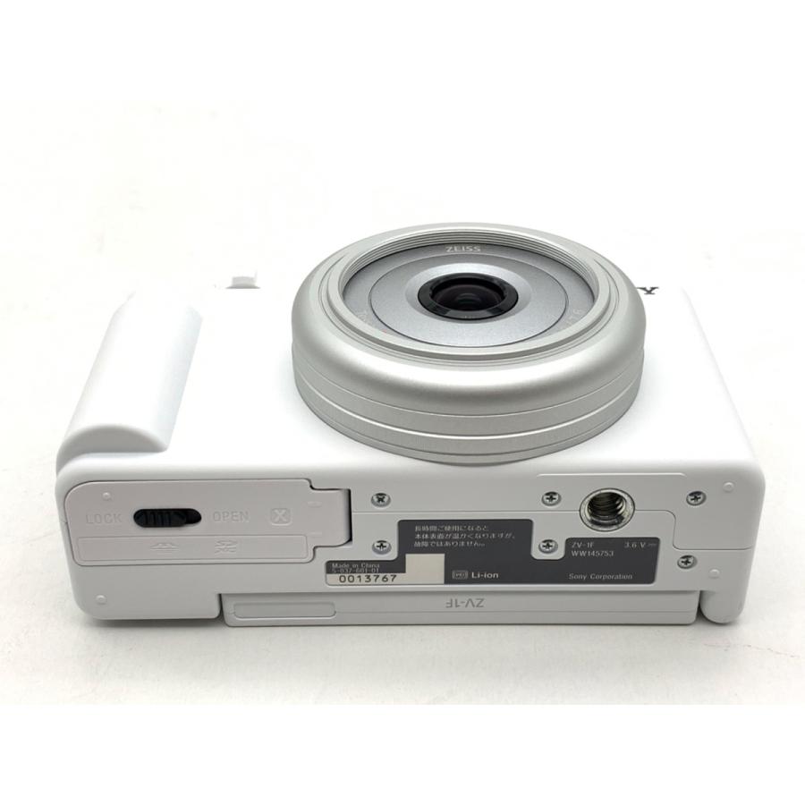 中古】 【美品】 ソニー VLOGCAM ZV-1F W ホワイト : 2443801111502 