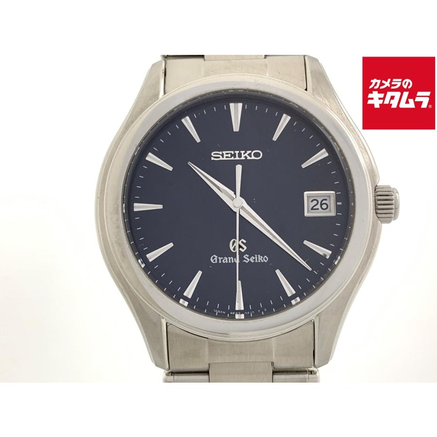 中古】 【良品】 グランドセイコー クォーツ ブラック SBGX007/9F62  
