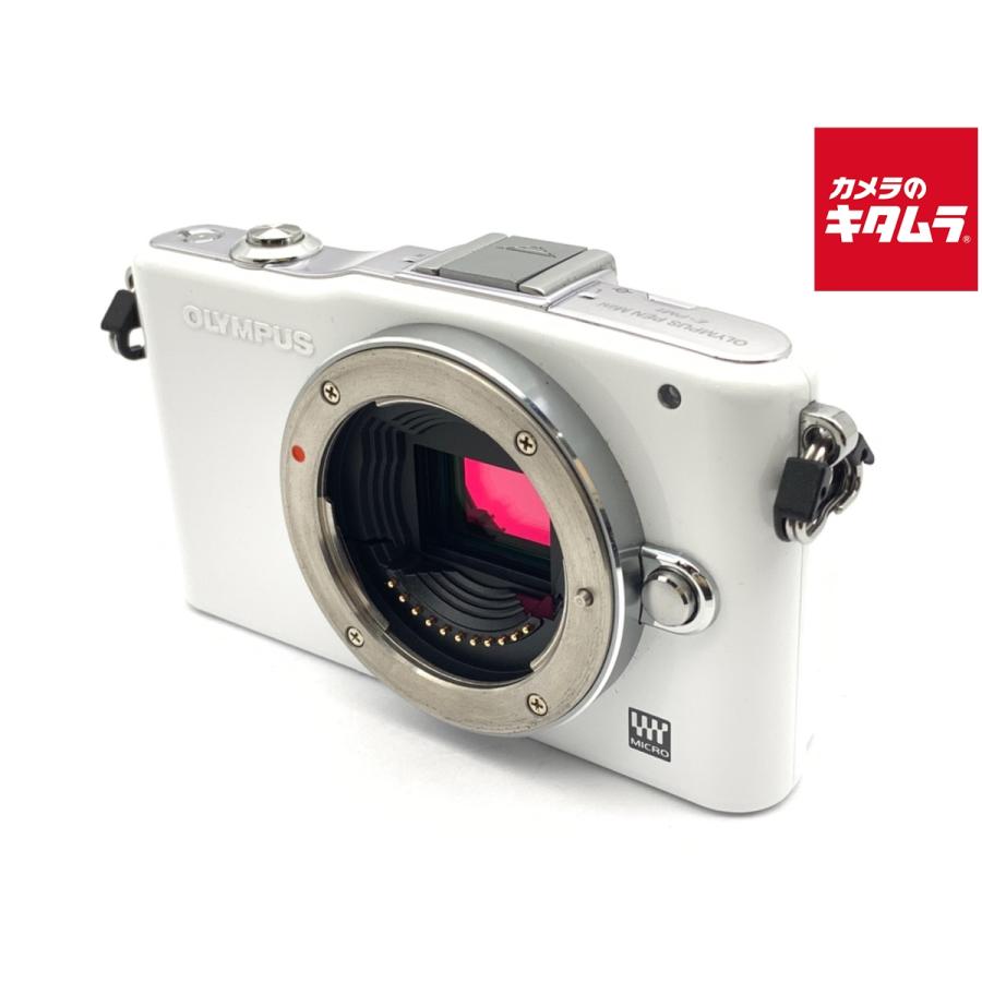 オリンパス OLYMPUS PEN mini E-PM1 ボディのみ ホワイト オリンパス
