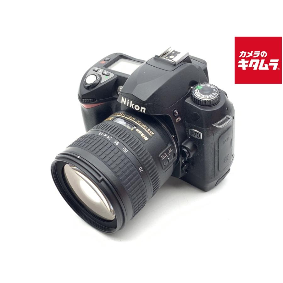 ニコン デジタル一眼 D70 レンズキット Nikon カメラ M377 中古】 【並