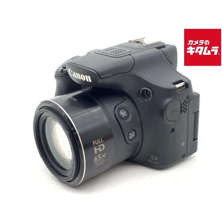 【中古】【並品】Canonコンデジ　Power shot SX60hs 中古】 【並品】 キヤノン PowerShot SX60 HS : カメラの