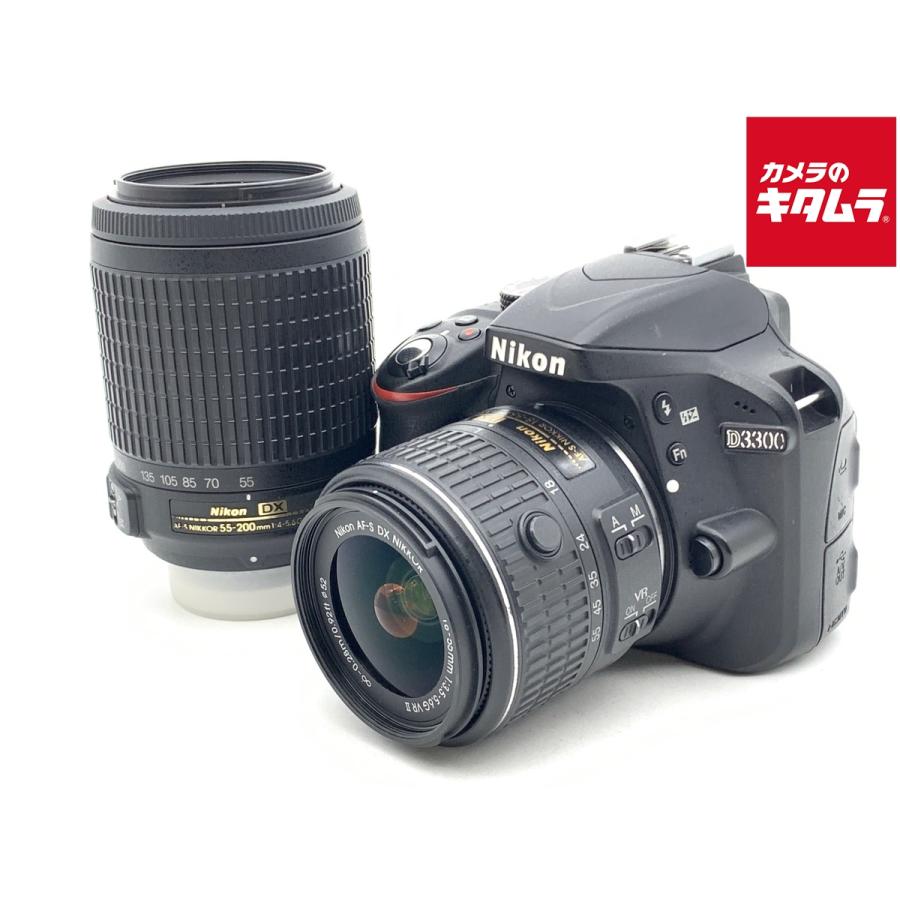 ニコン（Nikon） 【中古】 【並品】 D3300 ダブルズームキット 