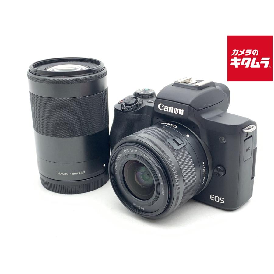 キヤノン（Canon） 【中古】 【並品】 EOS Kiss M2 ダブルズームキット
