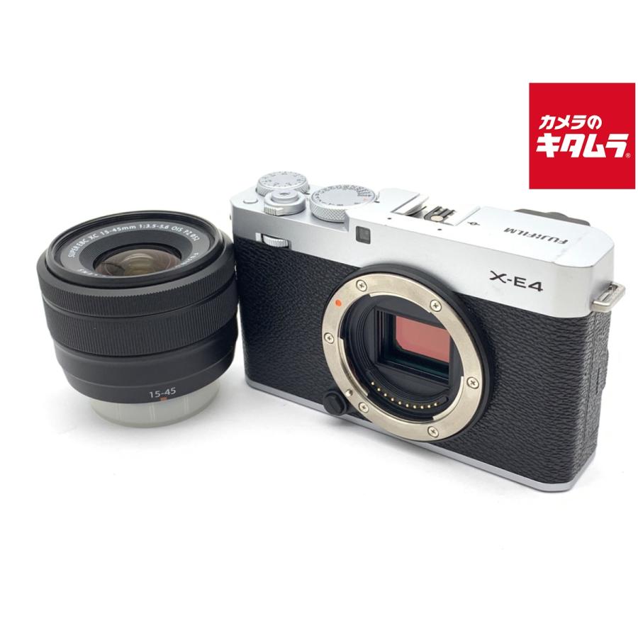 美品【FUJIFILM】X-E4 + XC 15-45mm FUJIFILM（フジフイルム） 【中古】 【並品】 X-E4 XC15-45mmレンズ