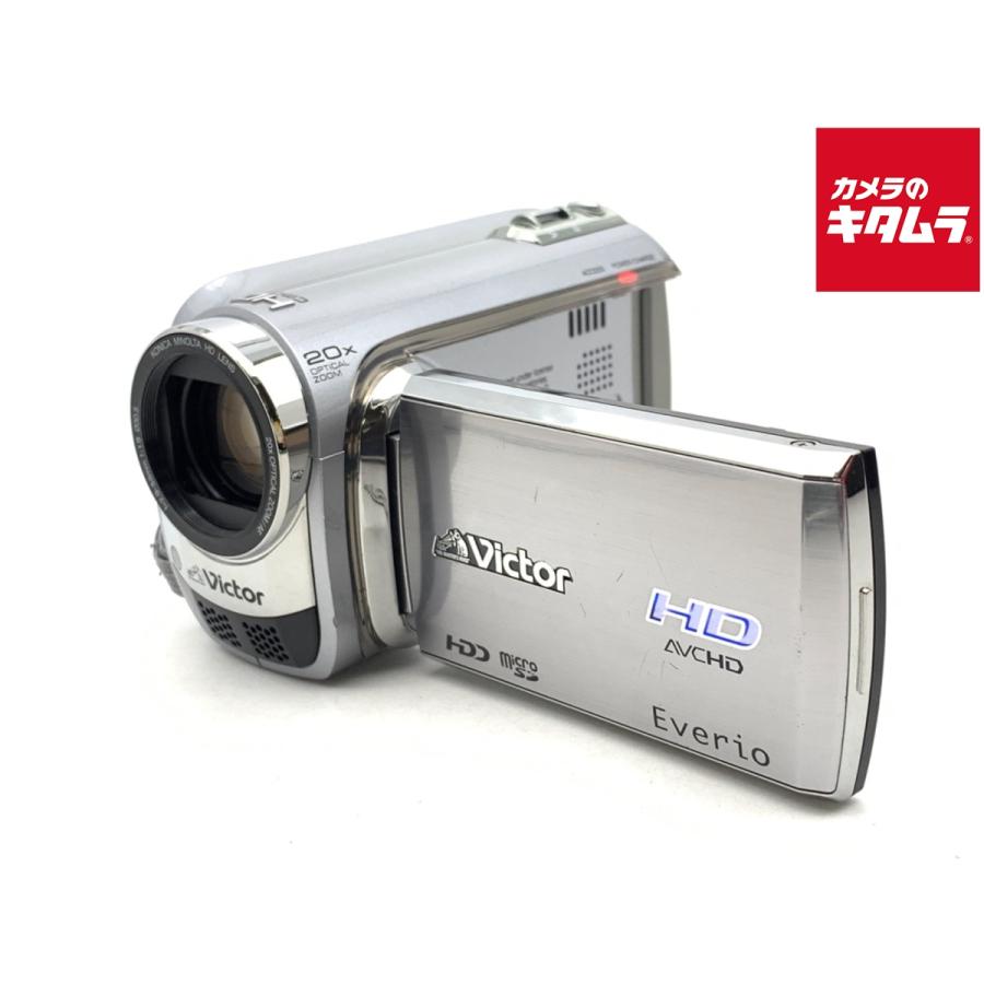 中古】 【並品】 ビクター GZ-HD300 S Everio HDDビデオカメラ
