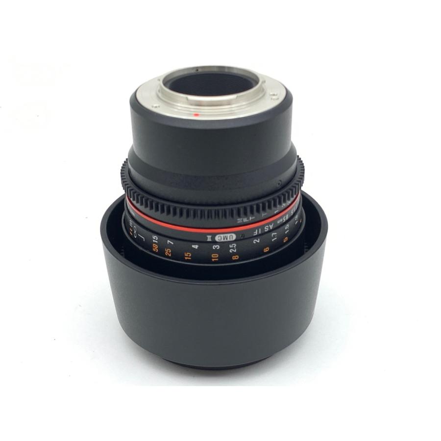 【中古】「未使用品」SAMYANG サムヤン 85mm T1.5 VDSLR AS IF UMC II Sony E用 Black SAMYANG（サムヤン） 【中古】 【並品】 85mm T1.5 マイクロフォー