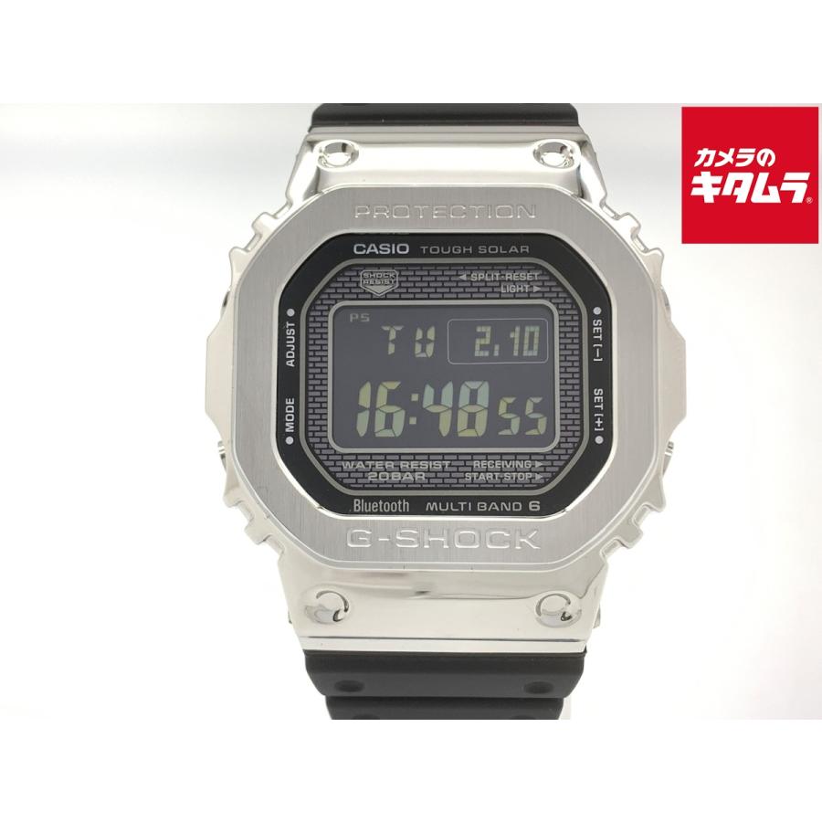 中古】 【美品】 カシオ G-SHOCK ブラック GMW-B5000-1JF ステンレス