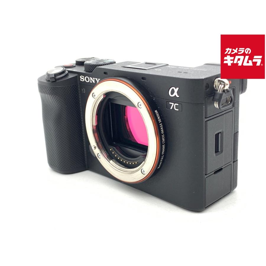 中古】 【並品】 ソニー α7C ボディ ブラック [ILCE-7C B] : カメラの