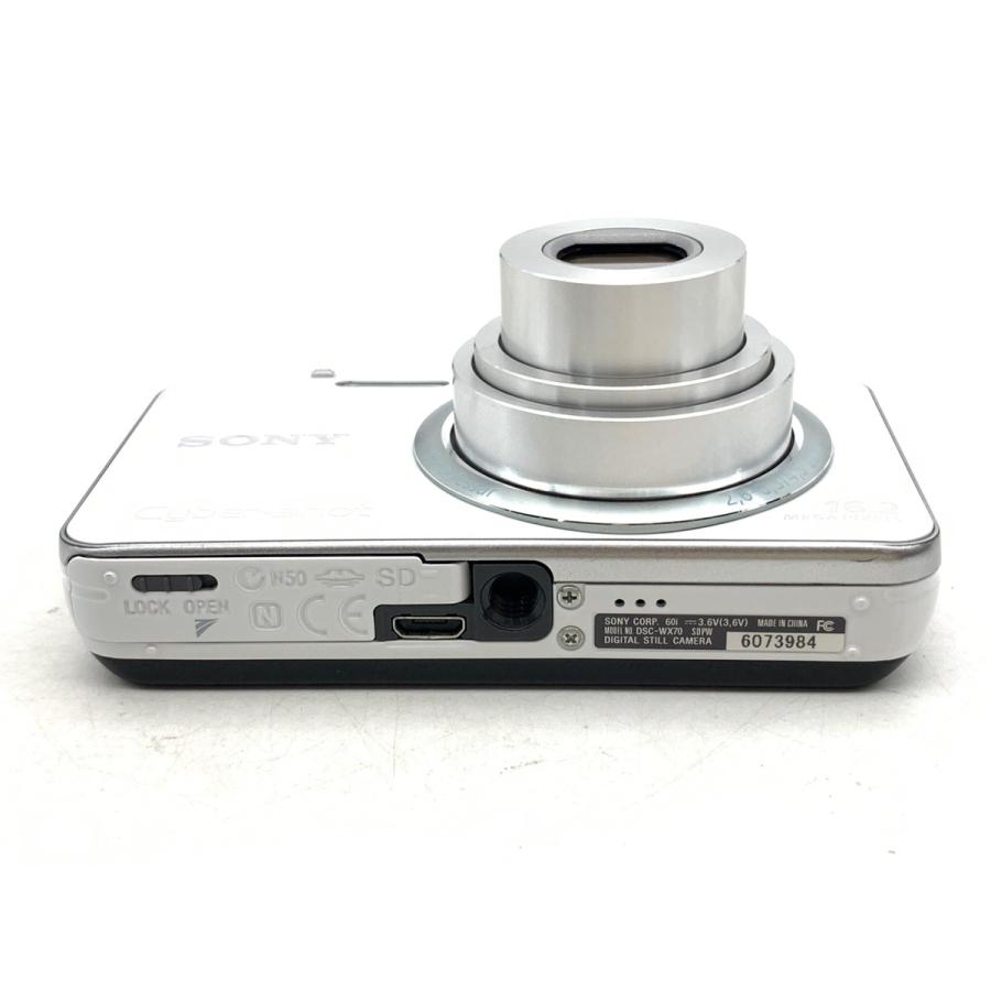 中古】 【並品】 ソニー Cyber-shot DSC-WX70 ホワイト : カメラの