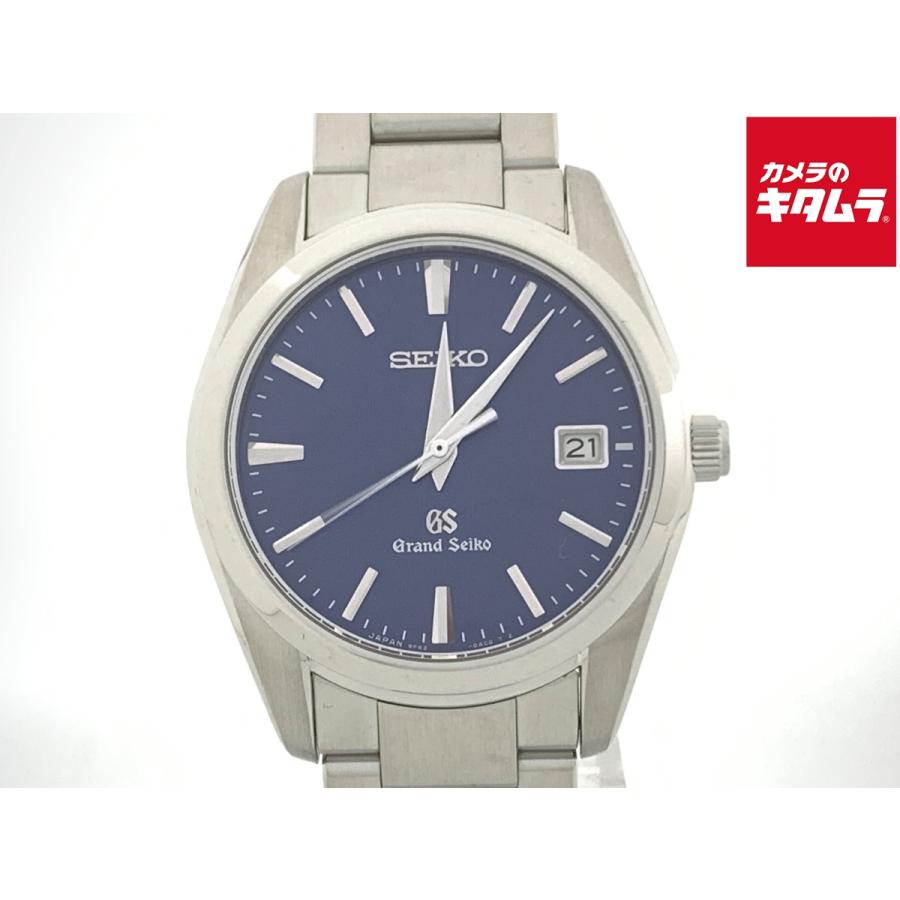中古】 【良品】 グランドセイコー クォーツ ネイビー [ブルー系