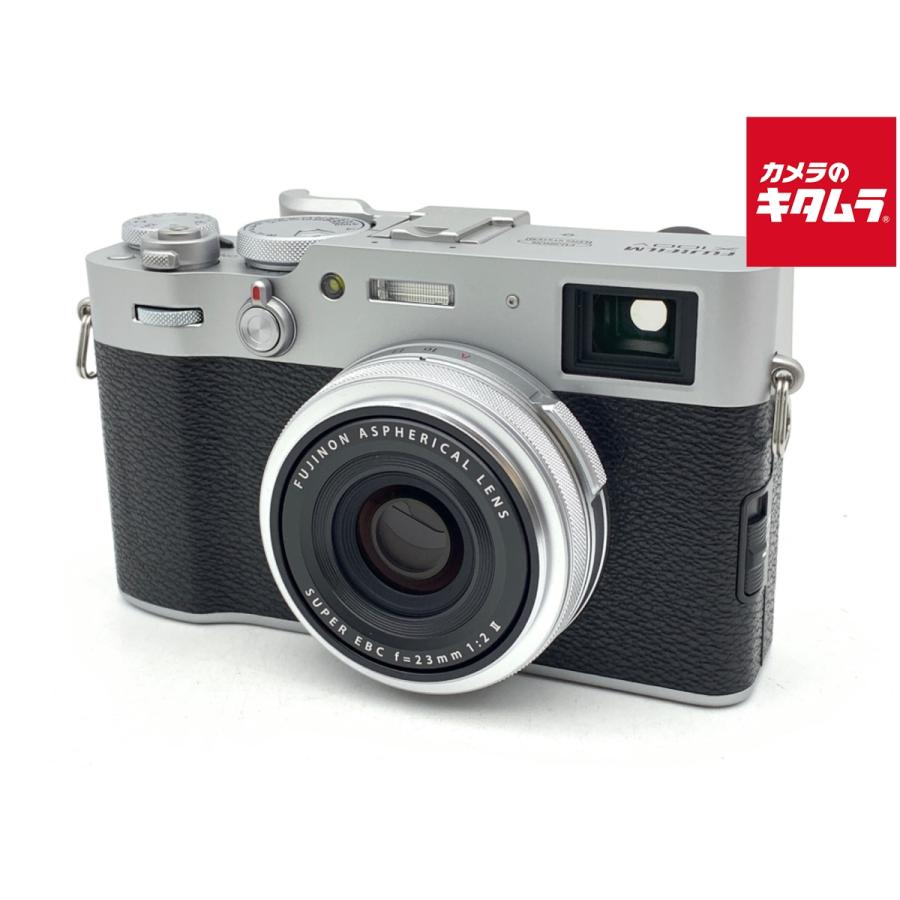 FUJIFILM（フジフイルム） 【中古】 【良品】 X100V シルバー : カメラ