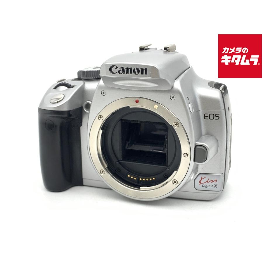 中古】 【並品】 キヤノン EOS Kiss Digital X ボディ シルバー 
