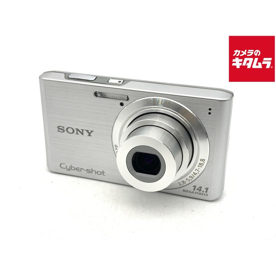 中古】 【並品】 ソニー Cyber-shot DSC-W610 シルバー : カメラの