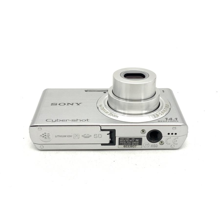 中古】 【並品】 ソニー Cyber-shot DSC-W610 シルバー : カメラの