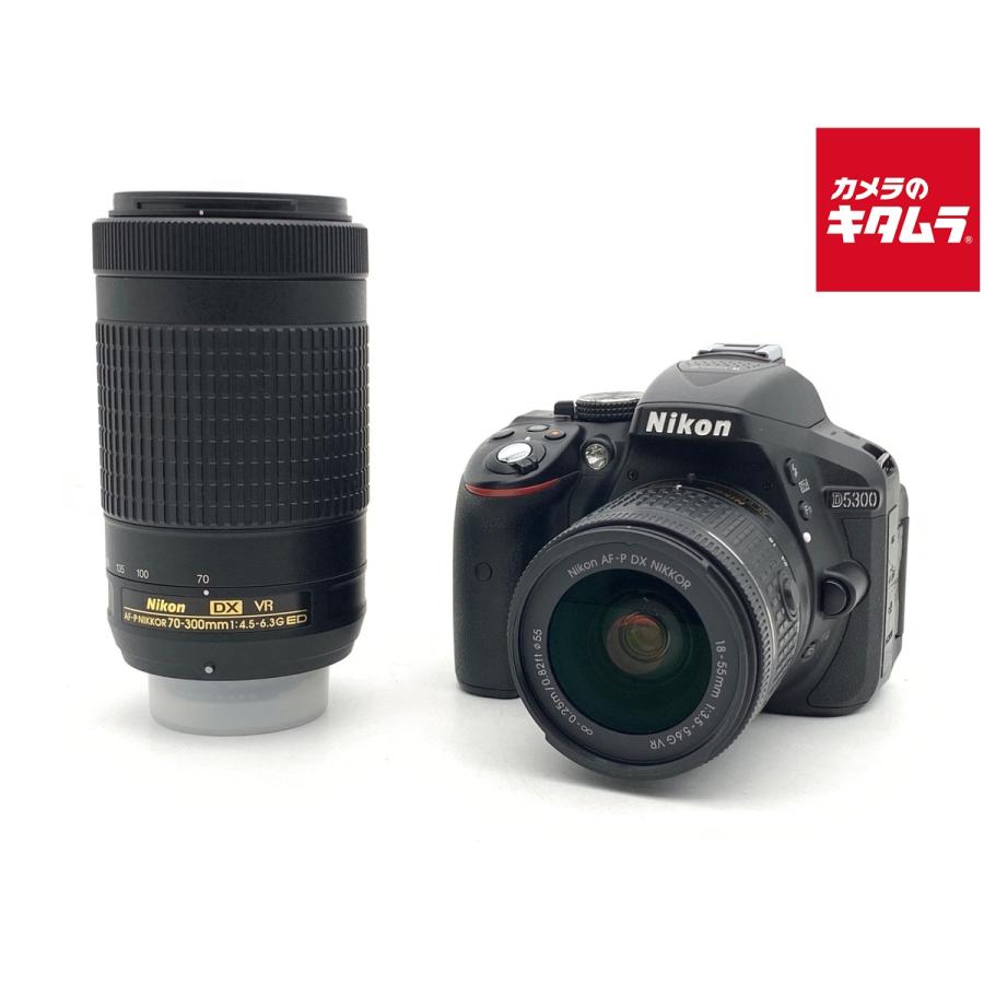 中古】 【並品】 ニコン D5300 AF-P ダブルズームキット : カメラの 