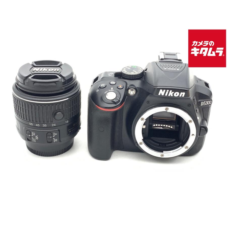 中古】 【並品】 ニコン D5300 18-55 VR II レンズキット ブラック 