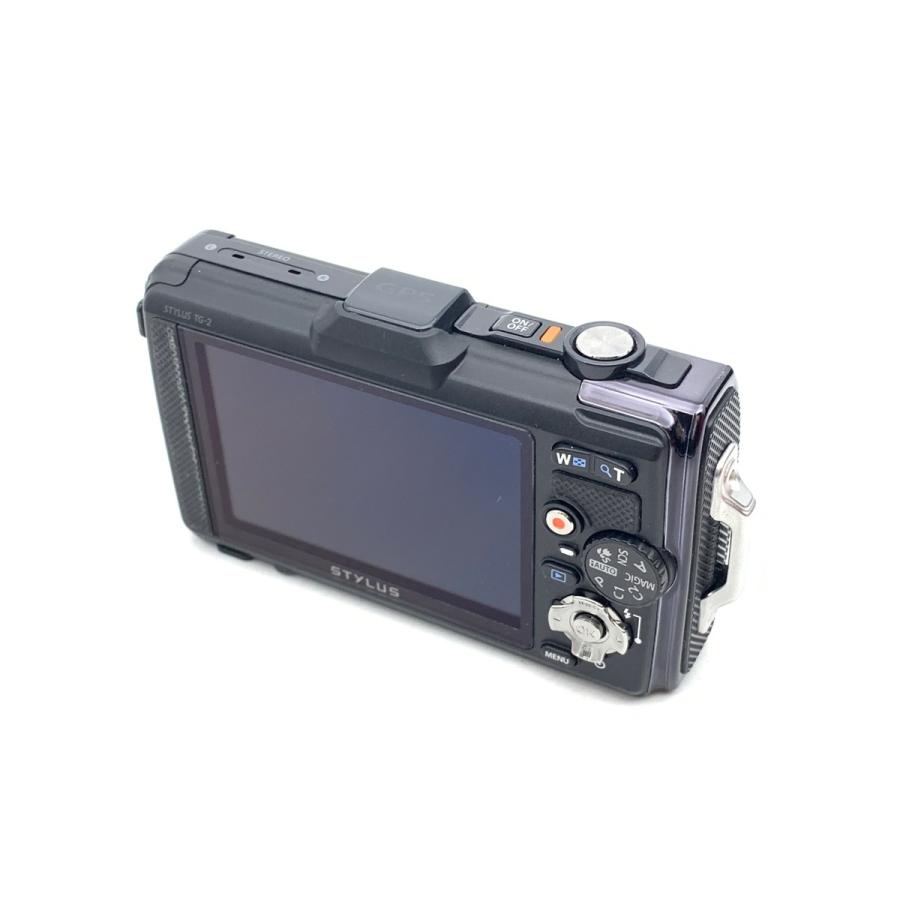 返品保証】OLYMPUS STYLUS TG-2 Tough ブラック 防水 【公式通販】