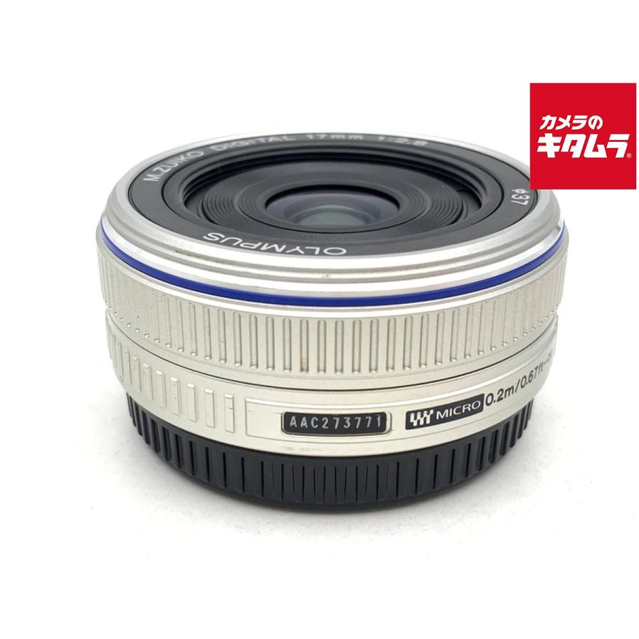 中古】 【良品】 オリンパス M.ZUIKO DIGITAL 17mm F2.8 シルバー 