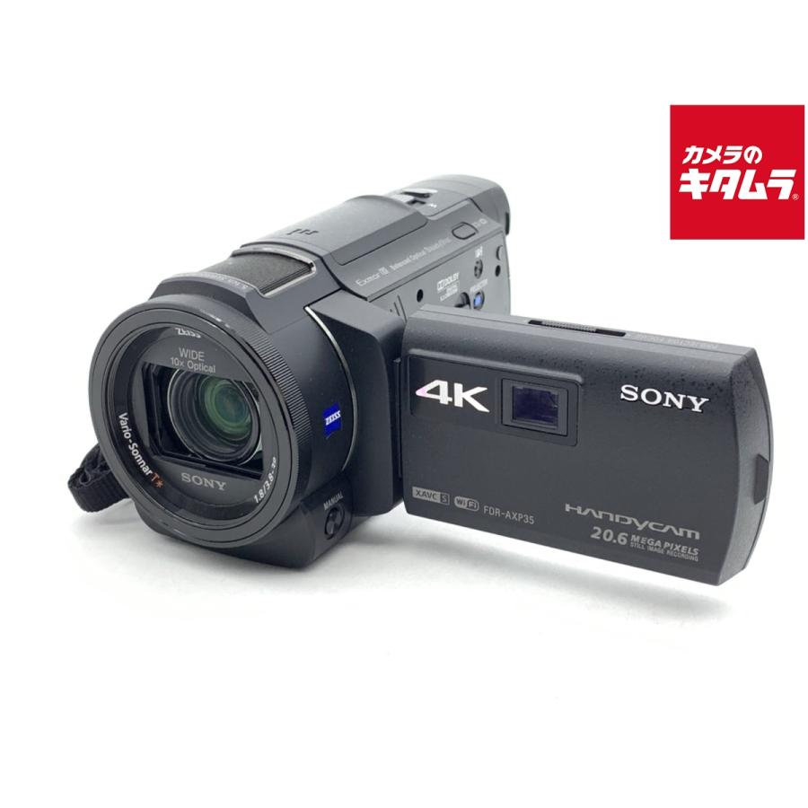 中古】 【並品】 ソニー デジタル4Kビデオカメラレコーダー FDR-AXP35 