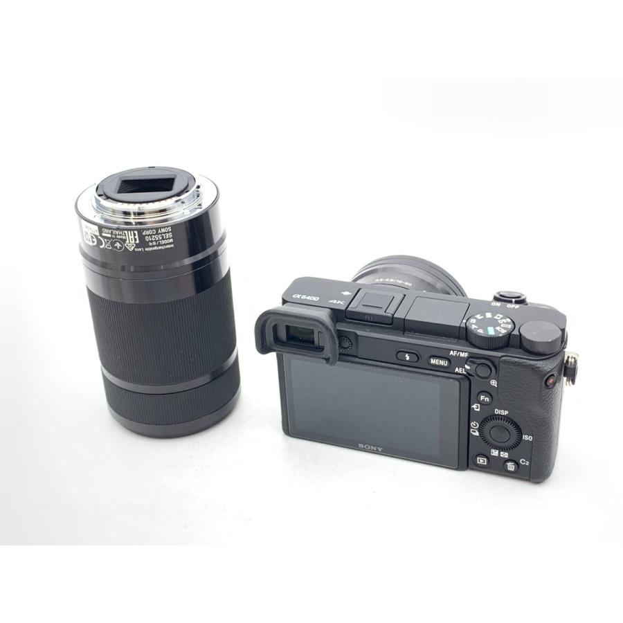 中古】 【良品】 ソニー α6400 ダブルズームレンズキット