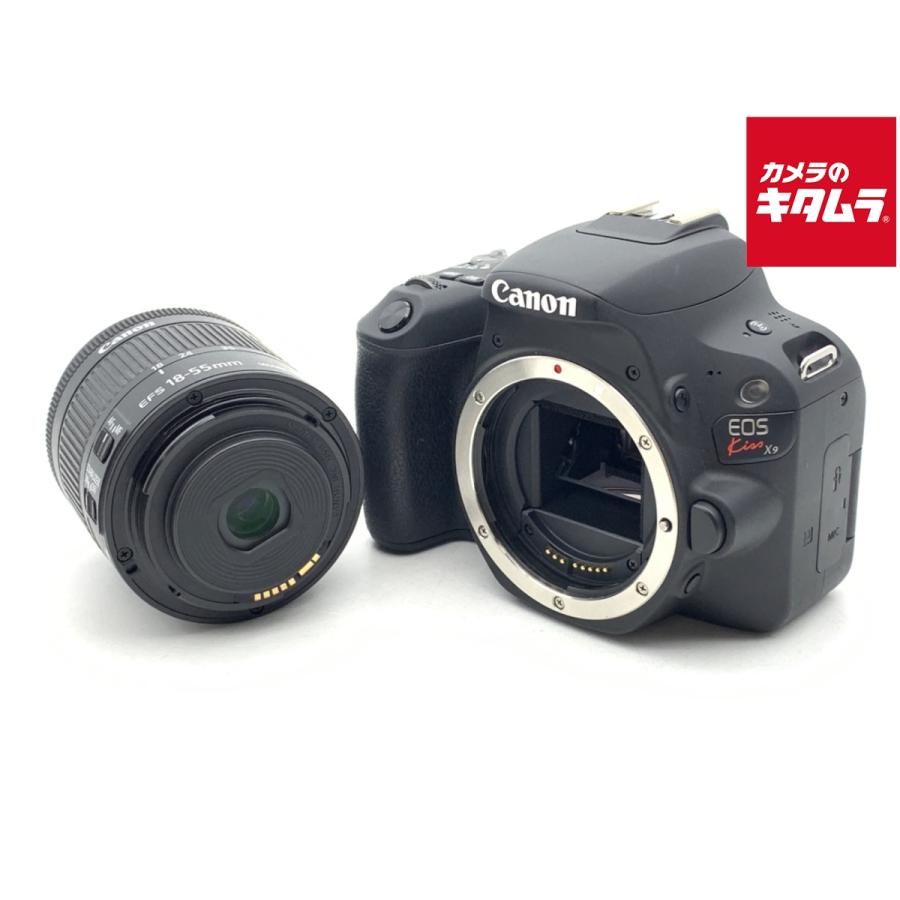 中古】 【良品】 キヤノン デジタル一眼レフ EOS Kiss X9 EF-S18-55 IS 