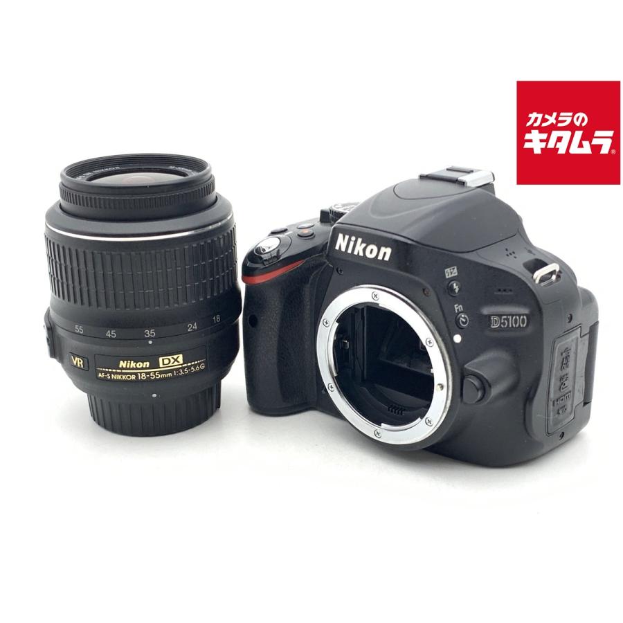 中古】 【並品】 ニコン D5100 18-55 VR レンズキット : カメラの 