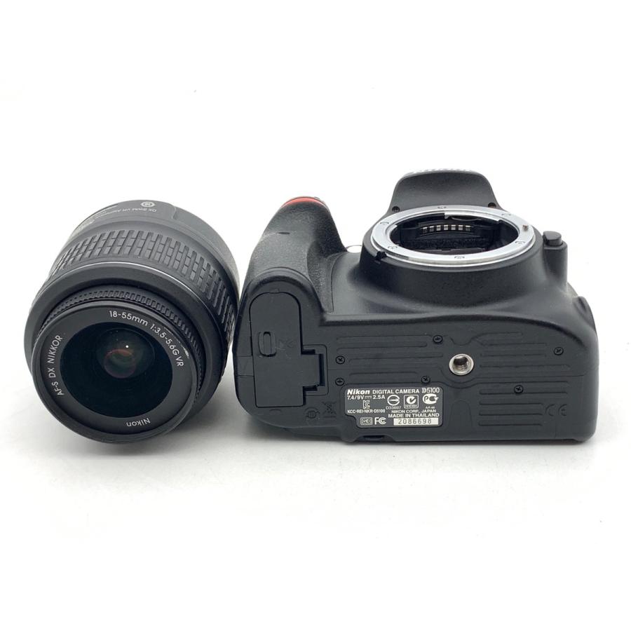 中古】 【並品】 ニコン D5100 18-55 VR レンズキット : カメラの 