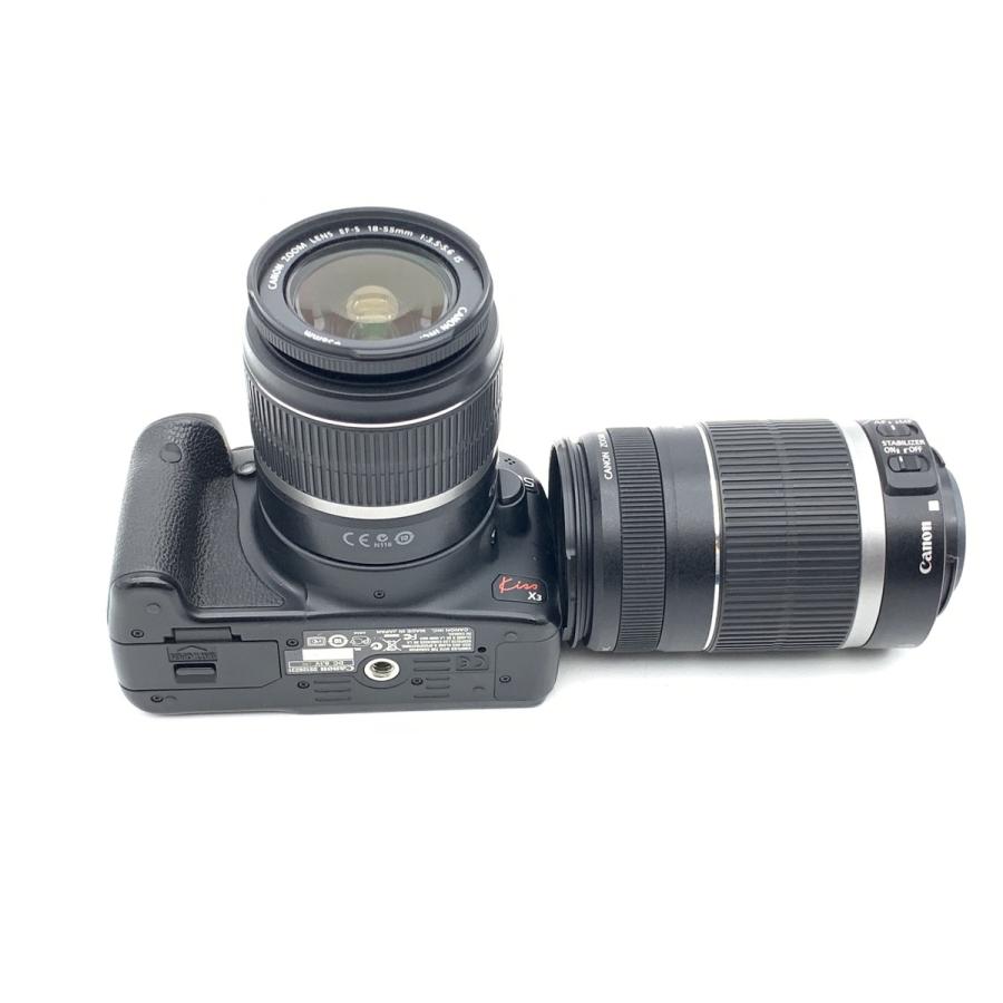 【中古】Canon キヤノン EOS Kiss X3 ダブルズームキット 中古】 【並品】 キヤノン EOS Kiss X3 ダブルズームキット : カメラの