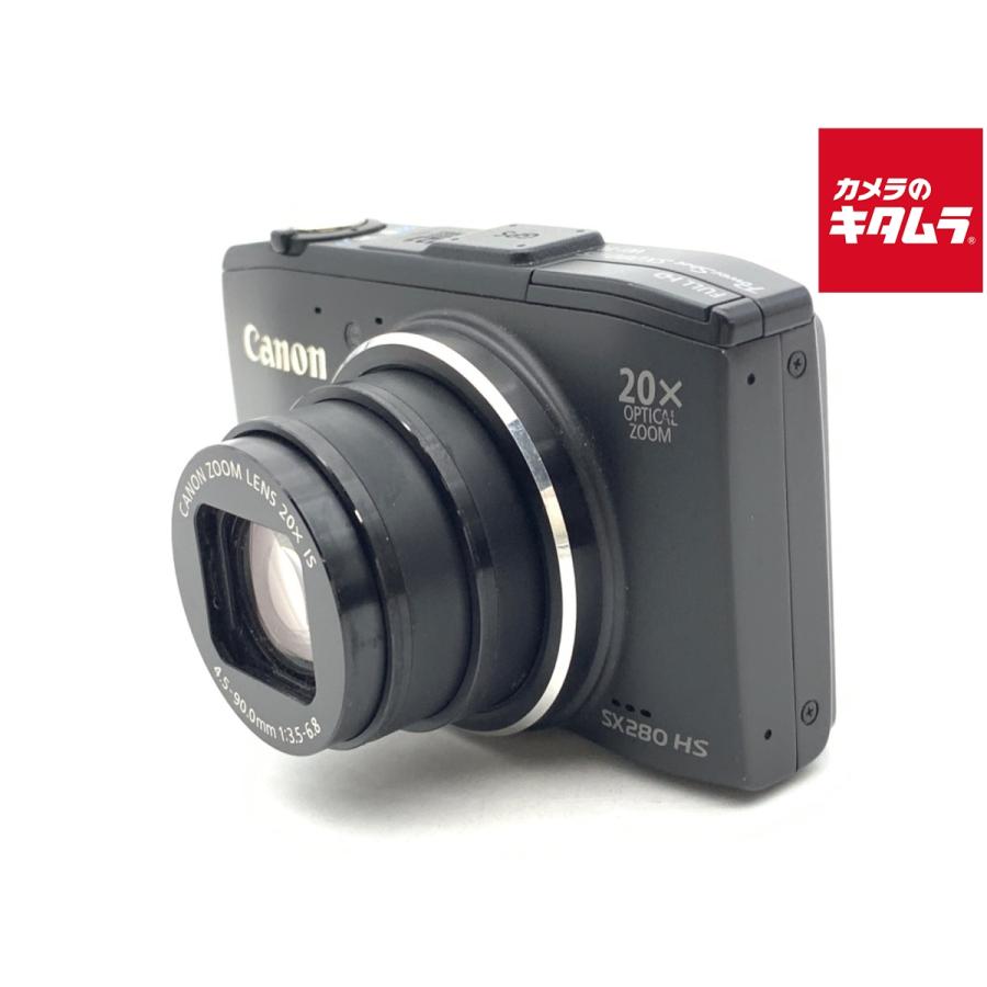CANON SX280 HS 中古 PowerShot 【中古】Canon キヤノン SX280 HS ブラック コンパクト