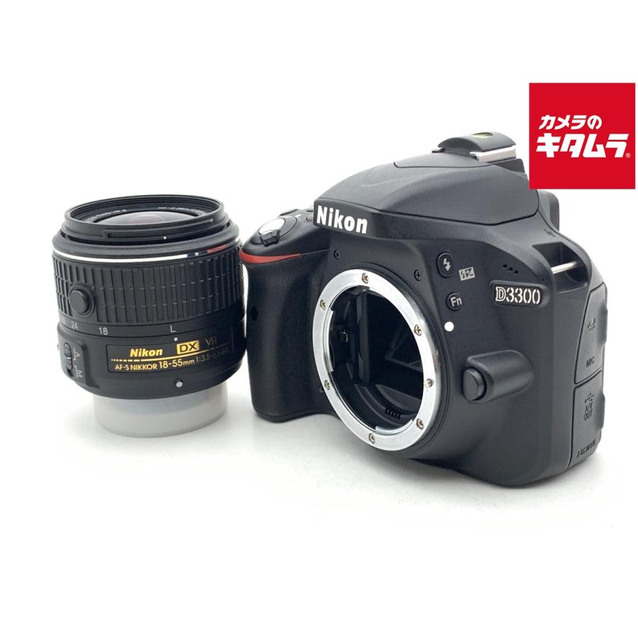 中古】 【並品】 ニコン D3300 18-55 VR II レンズキット ブラック 