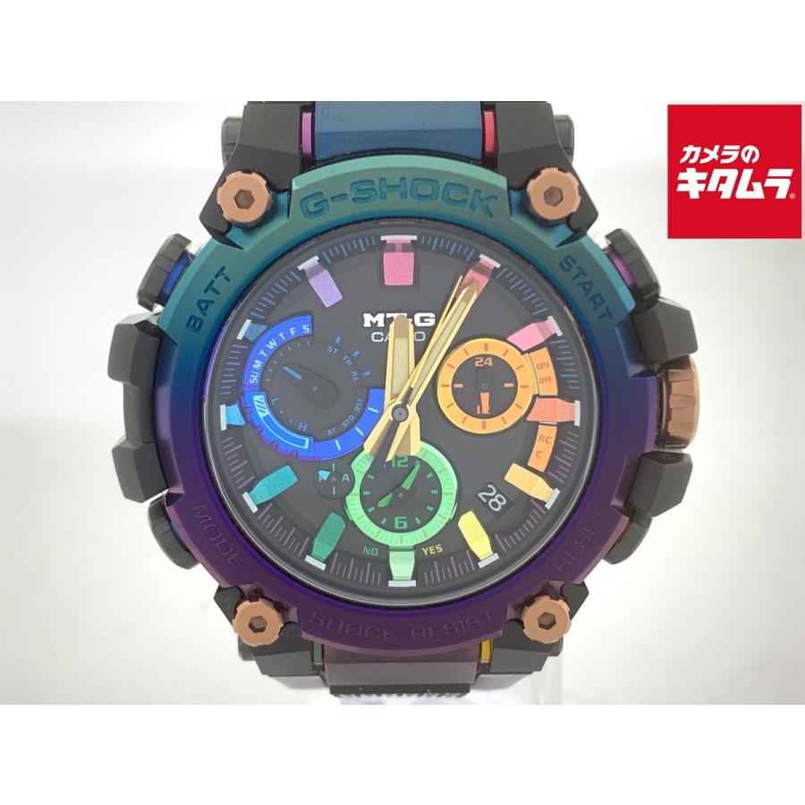 中古】 【美品】 カシオ G-SHOCK ブラック MTG-B3000DN-1AJR カーボン 