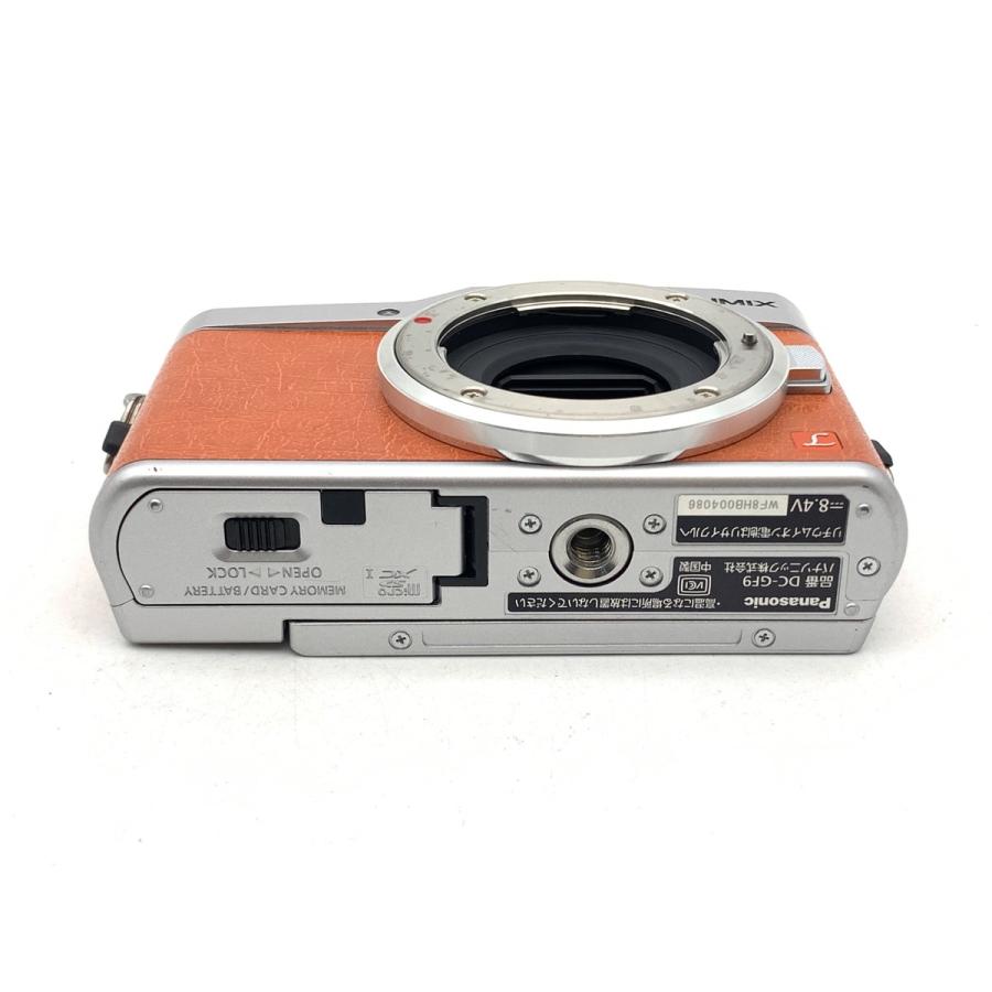中古】 【並品】 パナソニック DC-GF9-D ボディ オレンジ : カメラの