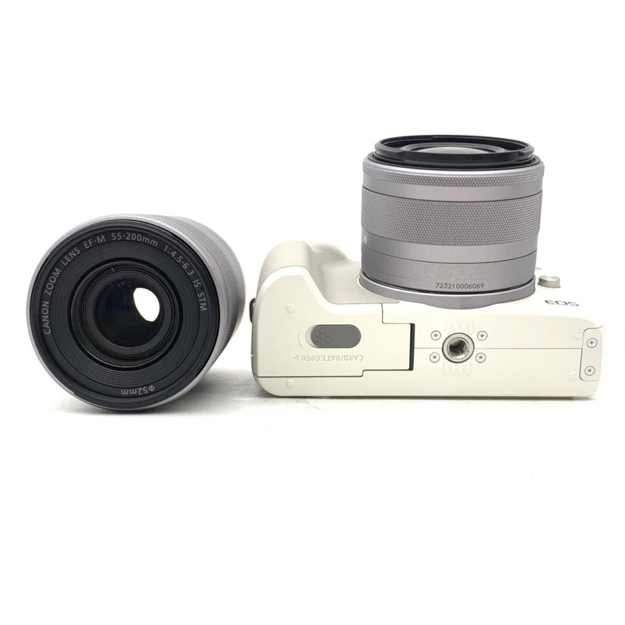 【中古】 【並品】 キヤノン EOS Kiss M2 ダブルズームキット ホワイト_2
