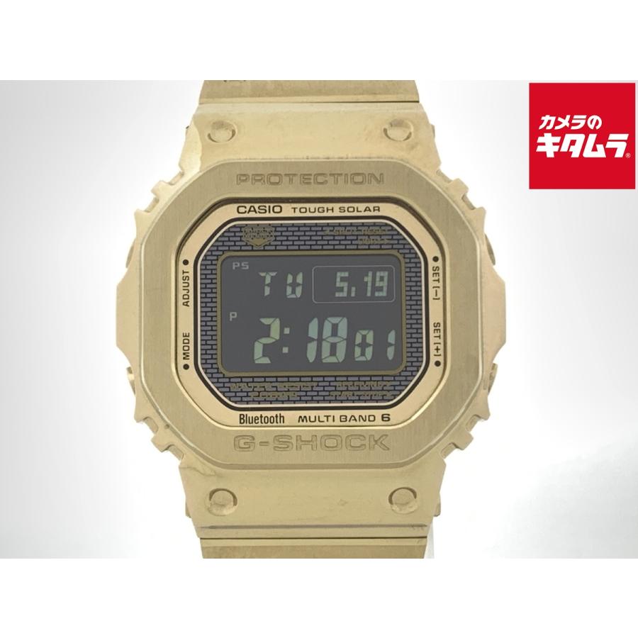 中古】 【良品】 カシオ G-SHOCK ブラック GMW-B5000GD-9JF ステンレス
