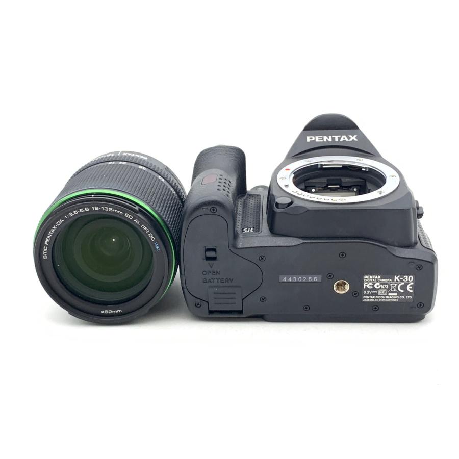 【PENTAX】K-30 18-135レンズキット【美品中古】 ペンタックス 【中古】 【並品】 K-30 18-135レンズキット ブラック