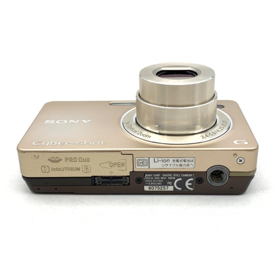 中古】 【良品】 ソニー Cyber-shot DSC-WX1 ゴールド : カメラの