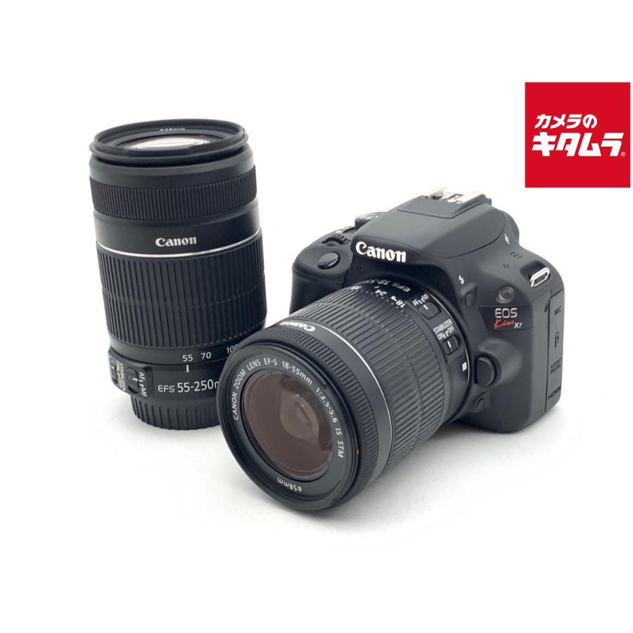 キヤノン EOS Kiss X7 ダブルズームキット 中古 キヤノン（Canon） 【中古】 【良品】 EOS Kiss X7 ダブルズームキット