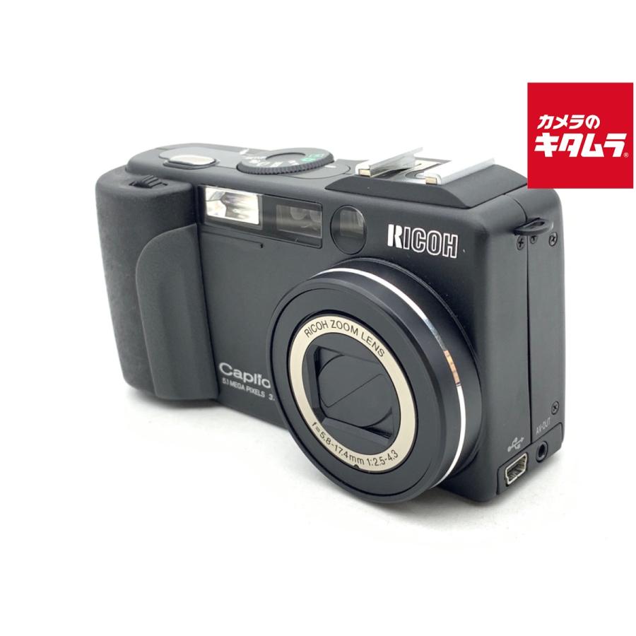 【動作OK】 RICOH リコー Caplio GX ブラック コンデジ カメラ 中古】 【並品】 リコー（RICOH）Caplio GX ブラック【513万画素