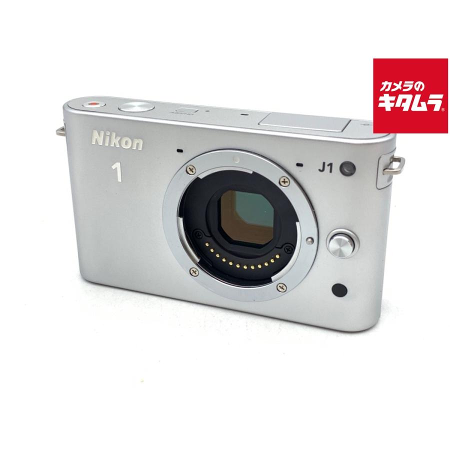 中古】 【良品】 ニコン Nikon 1 J1 ボディ シルバー : カメラの