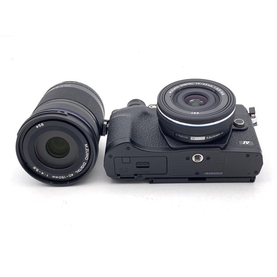 中古】 【良品】 オリンパス OM-D E-M10 MarkIV EZダブルズームキット