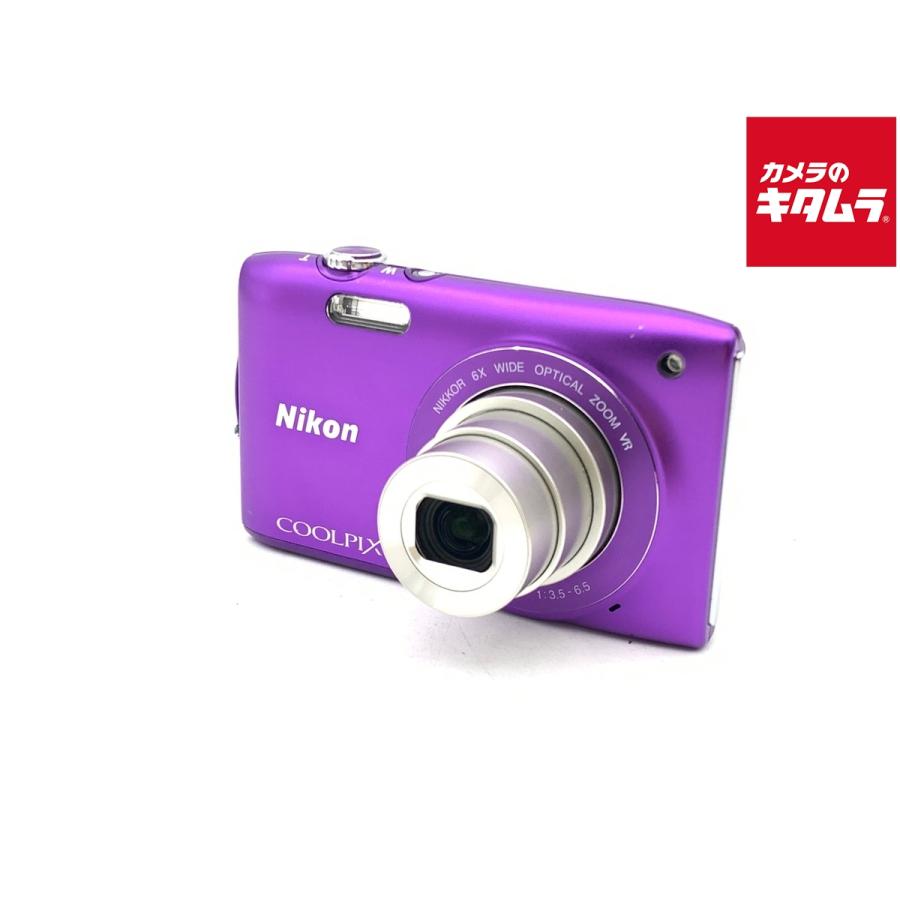 【中古】(ニコン) Nikon COOLPIX S3300 ラベンダーパープル 中古】 【良品】 ニコン COOLPIX S3300 ラベンダーパープル : カメラの