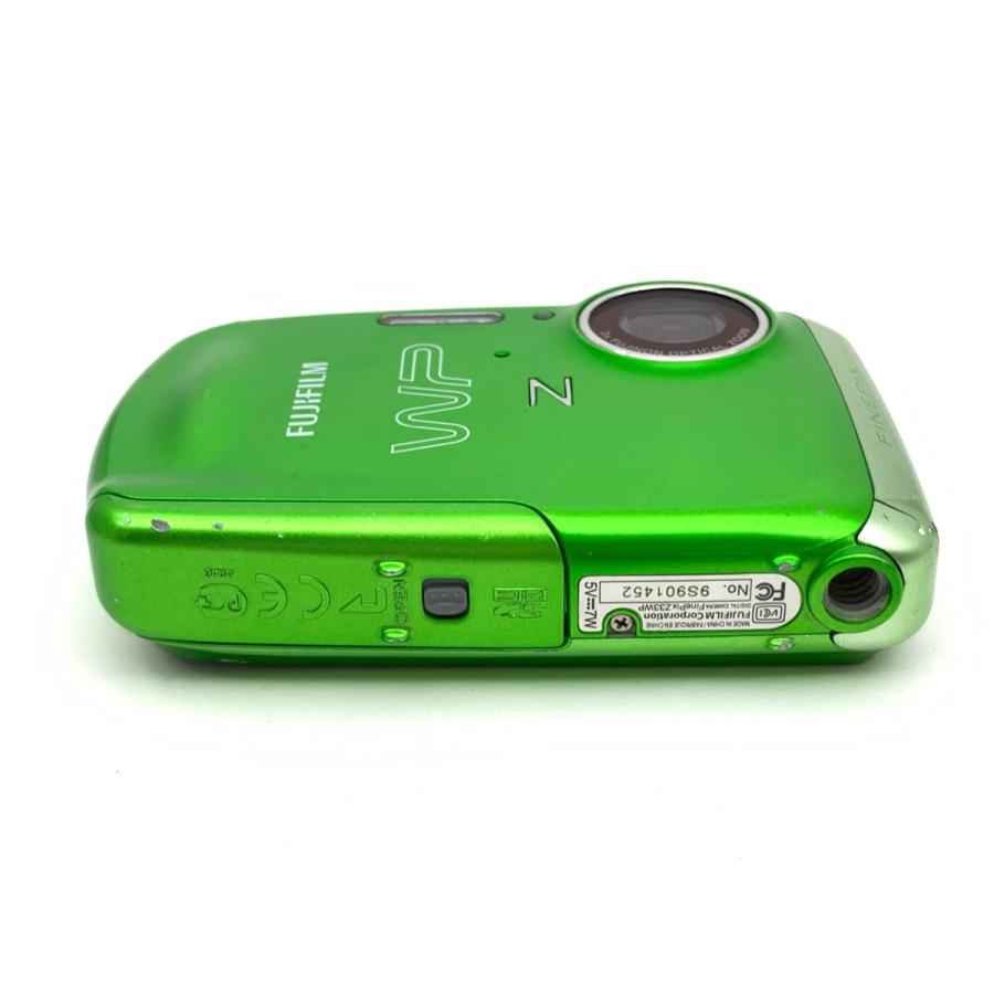 【美品】FUJIFILM FINEPIX Z33WP グリーン　動作確認済 中古】 【並品】 フジフイルム FinePix Z33WP グリーン : カメラの
