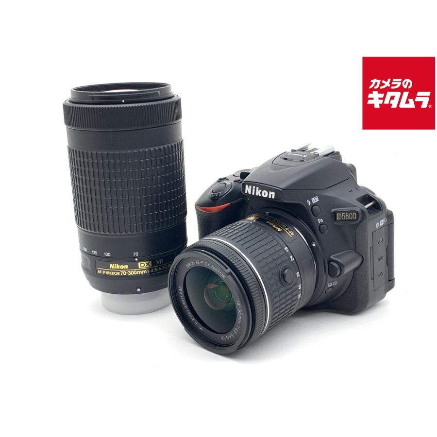 【未使用に近い】Nikon ニコン D5600 ダブルズームキット 中古】 【良品】 ニコン D5600 ダブルズームキット : カメラのキタムラ