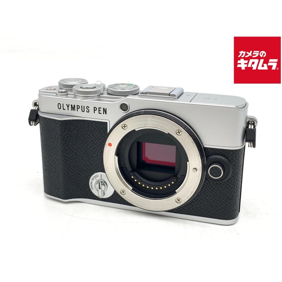 中古】 【美品】 オリンパス PEN E-P7 ボディ シルバー : カメラの
