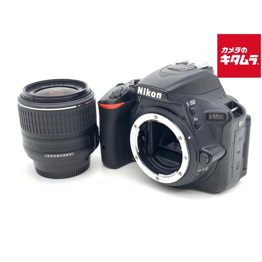 中古】 【並品】 ニコン D5500 18-55 VR II レンズキット ブラック