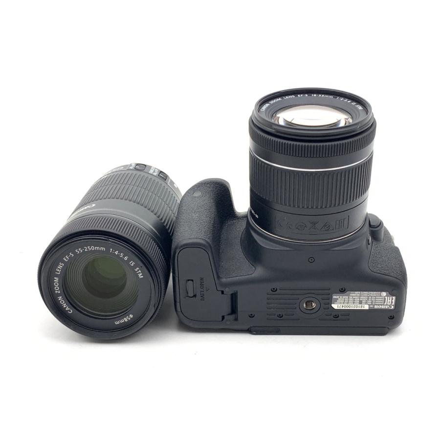 中古】 【並品】 キヤノン EOS 9000D ダブルズームキット : カメラの