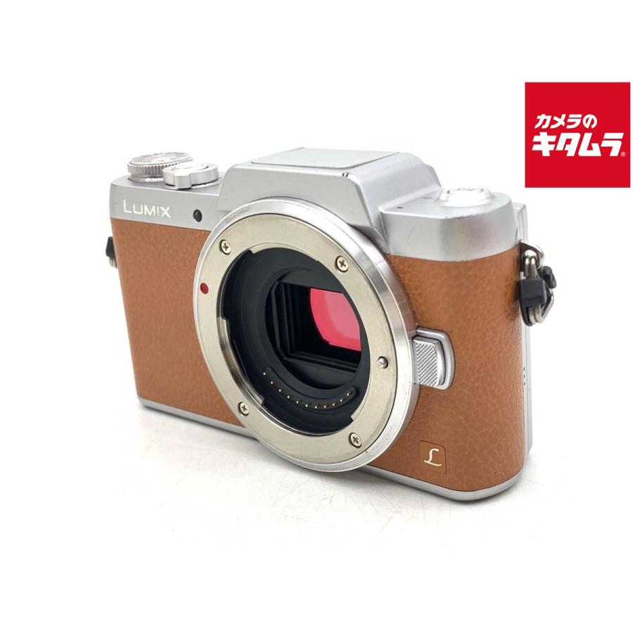 パナソニックLumix DMC-GF7 ミラーレスデジタルカメラボディ ブラウン 中古】 【並品】 パナソニック DMC-GF7 ボディ ブラウン : カメラの