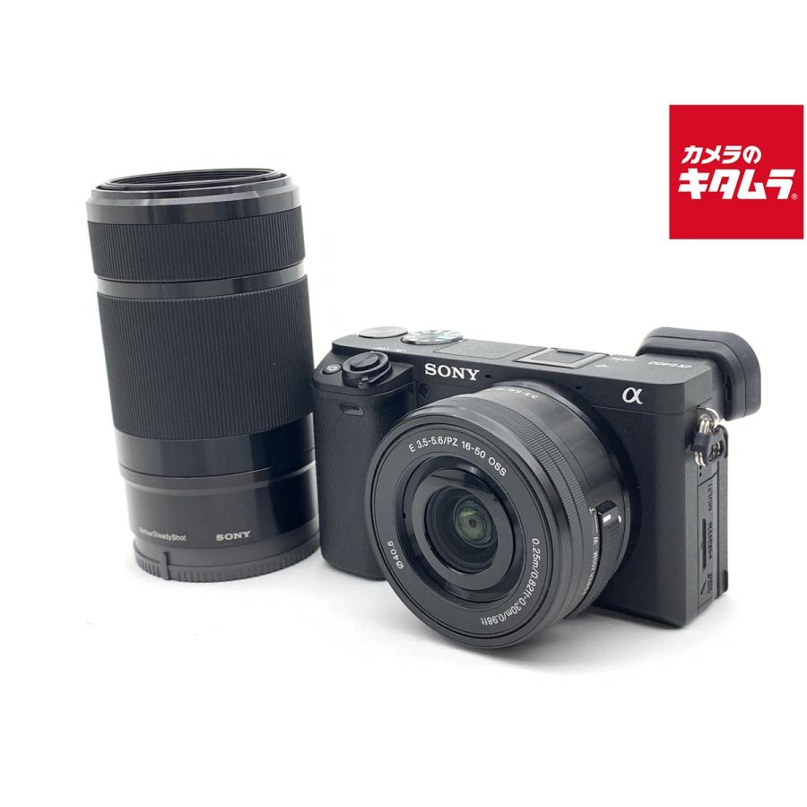 【中古】SONY α6400 レンズキット 中古】 【並品】 ソニー α6400 ダブルズームレンズキット ブラック
