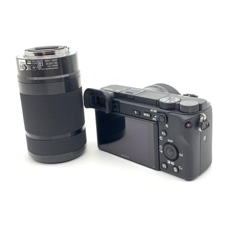 中古】 【並品】 ソニー α6400 ダブルズームレンズキット ブラック
